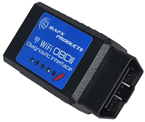 BAFX Products WiFi OBDII Reader / Scanner for iOS Devices