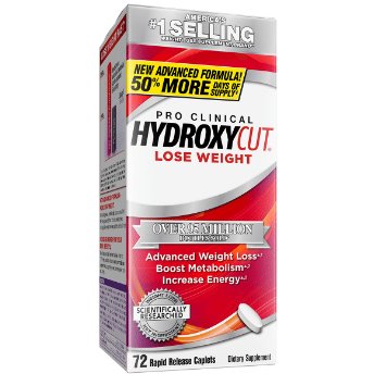 Hydroxycut Pro Clinical Americas Number 1 Selling Weight Loss Brand 72 Caplets