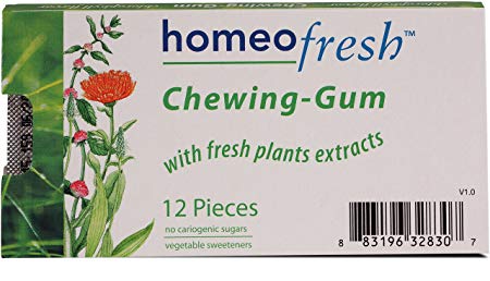 UNDA - Homeofresh Chewing Gum with Fresh Plant Extracts - 10 Pack (12 Pieces Per Package)