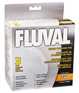 Fluval FX5 Fine Filter Water Polishing Pad - 3-Pack