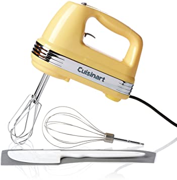 Cuisinart Power Advantage 7-Speed Hand Mixer, Yellow