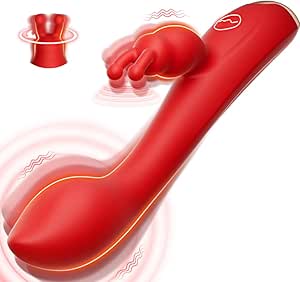 Vibratoren mit Klitorisstimulation 2 in 1 Vibration für Frauen mit 10 Vibrationmodi G Vibrator Sexspielzeug Klitoris vibrator mit einzigartiges Tentakel Vibratorensets für Frauen Sex Toyset Woman