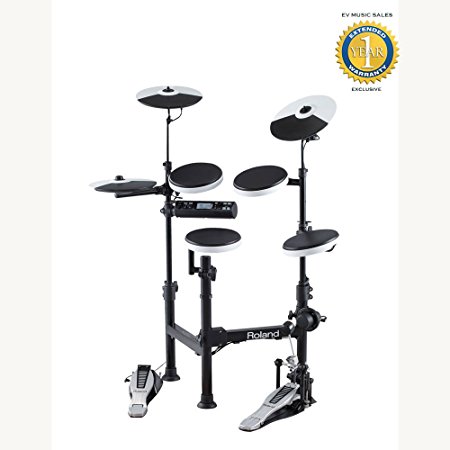 Roland TD-4KP Portable V-Drums Electronic Drum Kit with 1 Year Free Extended Warranty