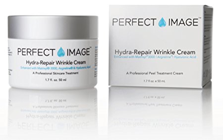 PERFECT IMAGE Hydrating Repair Peptide Wrinkle Cream (Post Peel) - Enhanced With Matrixyl 3000, Argireline, Hyaluronic Acid & Natural Botanical Extracts