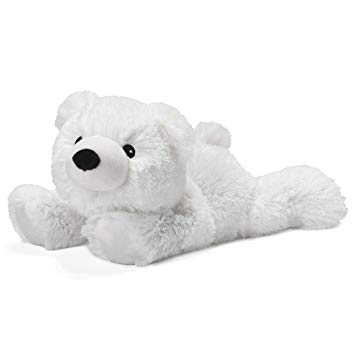 Intelex Warmies Microwavable French Lavender Scented Plush, Polar Bear Warmies