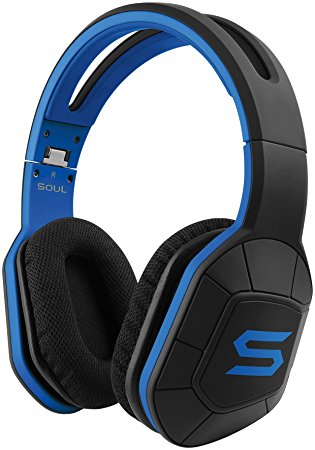 Soul Combat  Ultimate Active Performance Over-Ear Headphones (Electric Blue)