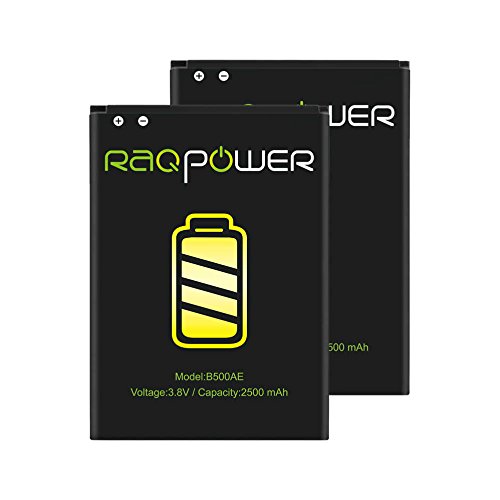 2 PCS RAQPower Li-ion Battery Durable B500BU 2500 mAh B500BE For Samsung Galaxy S4 mini SGH-I257