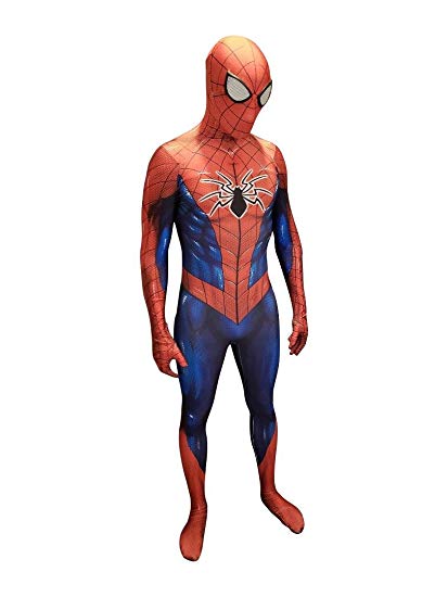 Spider-Man Cosplay Costume | Iron Spider | PS4 Insomniac Spiderman | Bagley | Superior |All New Lycra Fabric | Bodysuit
