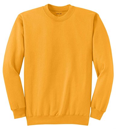 Joe's USA Men's Pullover Fleece Sweatshirts In Regular, Big and Tall Sizes