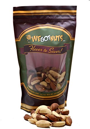 We Got Nuts, Brazil Nuts, 3 Pounds, in Resealable Bag, Kosher Certificate