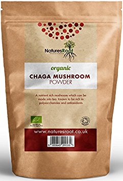 Natures Root Organic Chaga Mushroom Powder 60g