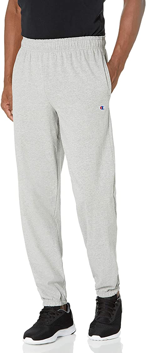 Champion Men's Closed Bottom Light Weight Jersey Jogger