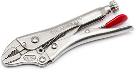 Crescent 5" Curved Jaw Locking Pliers with Wire Cutter - C5CVN