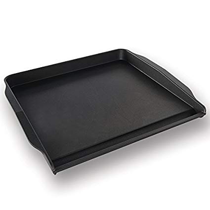 Nordic Ware 19660 Stovetop Backsplash Griddle, 14" x 12", Black