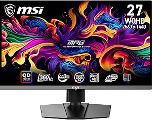 MSI Ecran PC MPG 271QRX QD OLED