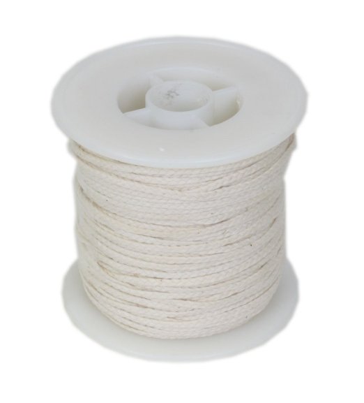 #24PLY/FT Braided Wick: 100 foot Spool