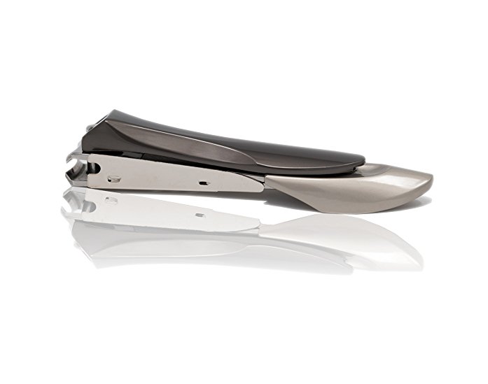 Silver Bullet Pro™ - Large High-Quality Stainless Steel Professional Grade Nail Clippers. For Fingernail and Toenail. Suitable for Men and Women. (Matte)