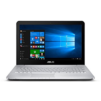 ASUS VivoBook Pro N552VW Laptop 15.6” 4K UHD Intel Core i7-6700HQ Processor 2.6 GHz 8GB DDR4 NVIDIA GTX 960M 1TB HDD Windows 10