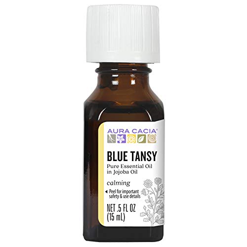 Aura Cacia Blue Tansy (in jojoba oil) | 0.5 fl. oz.