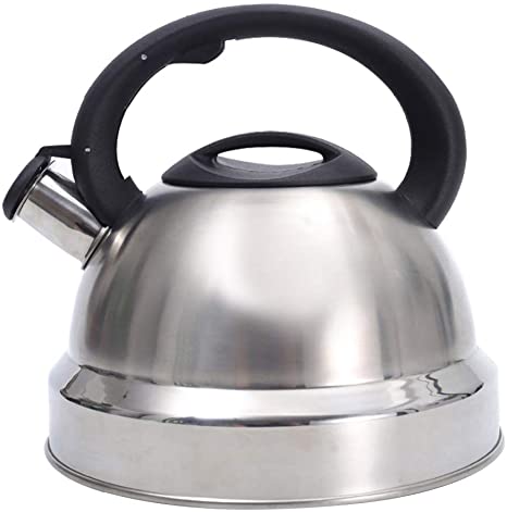 DOITOOL 3L Whistling Tea Kettle Stainless Steel Tea Kettle Stove Top Water Kettle Boiling Whistling Teakettle Teapot for Home