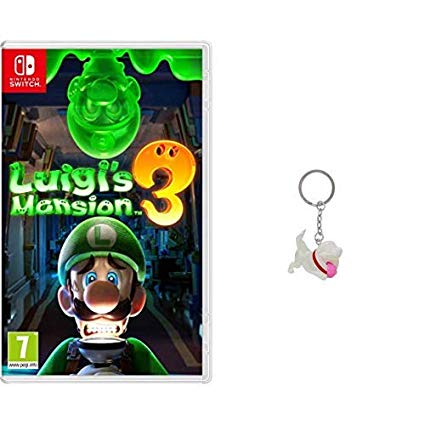 Luigi's Mansion 3 Standard Edition - Nintendo Switch   Luigi's Mansion Polterpup Keyring