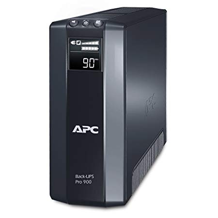 APC Power-Saving Back-UPS PRO - BR900GI - Uninterruptible Power Supply 900VA (AVR, 8 Outlets IEC-C13, USB, Shutdown Software)