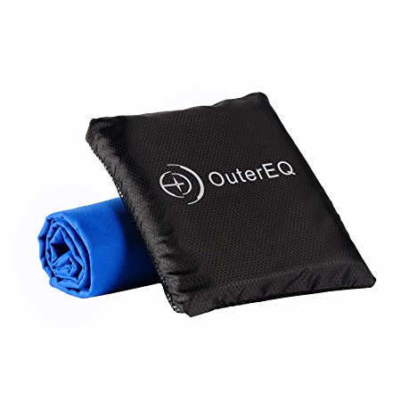 OuterEQ Quick Dry Towel - Microfiber Travel Towels 31.5" x 60"