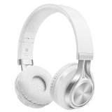 Venstone Bluetooth 40 Wireless Headphones Headsets with Build in Microphone and Volume Control Noise Cancelling with Audio Cable for Most Cellphones Iphone Laptop Bluetooth DevicesWhite