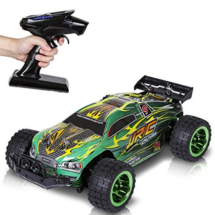 SGILE Fast Speed Off-Road Race Car Toy for Kids Birthday Present, RC Remote Control Drifting Electric Radio Rechargeable Remote Control Furious Car for All Terrain for Kids Adults