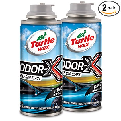 Turtle Wax 50819 Power Out! Odor-X Kinetic Whole Car Blast, 2-Pack