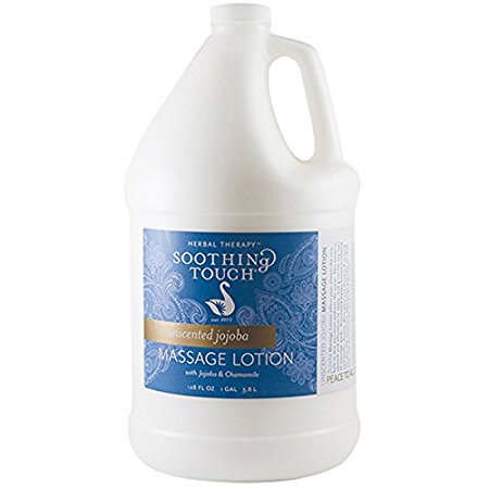 Soothing Touch Unscented Jojoba Massage Lotion Gallon