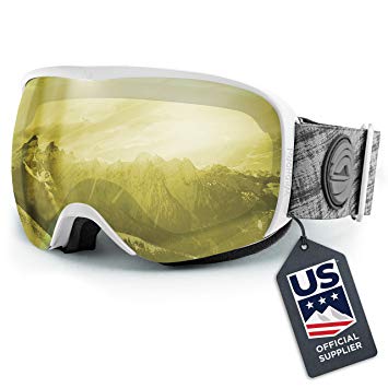 Wildhorn Cristo Ski Goggles - US Ski Team Official Supplier - Snow Goggles for Men, Women & Youth