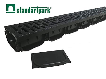 Standartpark - 4 Inch Trench Drain System with Grate - Spark 2