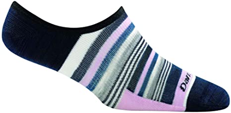 Darn Tough Topless Muliti Stripe No Show Hidden Light Socks - Women's