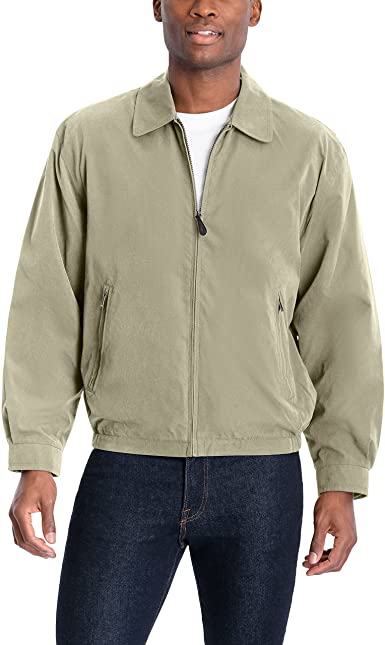 London Fog Men's Auburn Zip-Front Golf Jacket (Regular & Big-Tall Sizes)