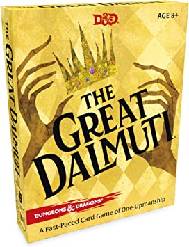 Wizards of the Coast The Great Dalmuti: Dungeons & Dragons | D&D Card Game | 4–8 Players | Ages 8