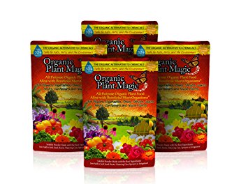 Organic Plant Magic Instant Compost Tea - Organic Fertilizer - 4 Pack - 2lbs