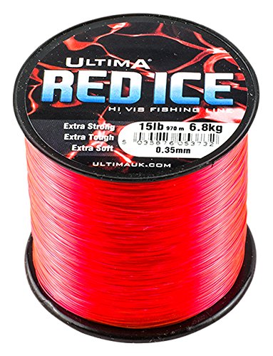 Ultima Red Ice Strong Hi Vis Sea Fishing Line