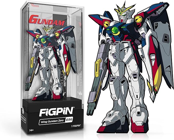 FiGPin Character Enamel Pin #696 GUNDAM Wing Gundam Zero