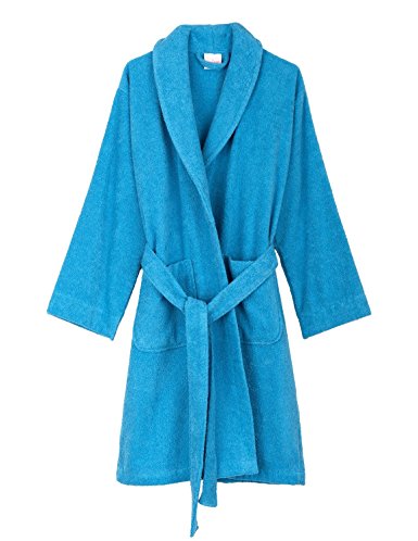 TowelSelections Womens Short Terry Bathrobe Turkish Cotton Robe Made in Turkey