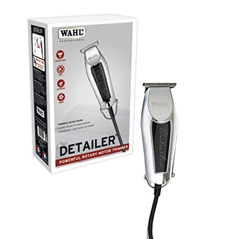 Wahl Professional Detailer #8290 – Powerful Rotary Motor – Equipped with T-Blade For Lining and Artwork