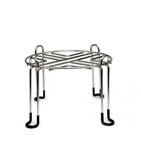 Berkey Water Filter Stainless Steel Wire Stand with Rubberized Non-skid Feet for the ROYAL Berkey and Other LARGE Sized Gravity Fed Water Filters - Raises your Berkey 6 inches