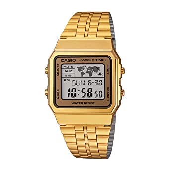 Casio Vintage Series Digital Gold Dial Unisex's Watch-A500WGA-9DF