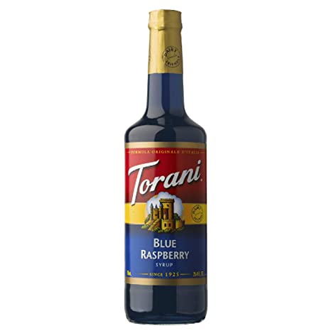 Torani Blue Raspberry Syrup, 25.4 Fluid Ounce Bottle