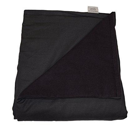 Weighted Blankets Plus LLC - THE ONLY APPROVED MANUFACTURER AND SELLER - Medium Weighted Blanket - Smoke - Cotton/Flannel (58"L x 41"W) (10 lbs for 90 lb person)