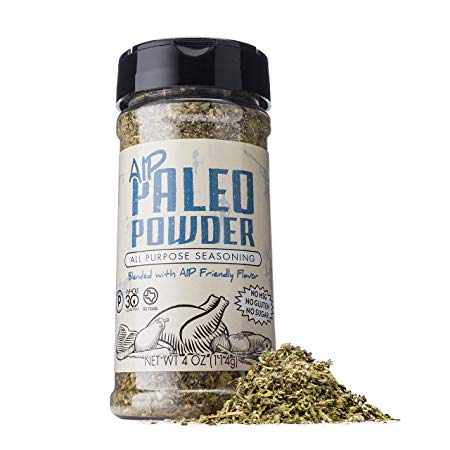 Paleo Powder Autoimmune Protocol All Purpose Seasoning. The Original Paleo AIP Seasoning Great for All Paleo Diets! Certified Ketogenic Food, Paleo Whole 30, AIP Food, Gluten Free Seasoning.