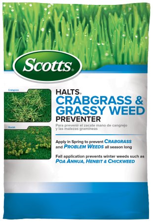 Scotts Halts Crabgrass and Grassy Weed Preventer 5000-sq ft