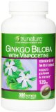 TruNature Ginko Biloba with Vinpocetine 120 mg 300-softgels Bottle