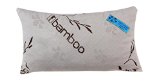 Bamboo Covered Stay Cool Shredded Gel Memory Foam Pillow USA Made Hypoallergenic and Dust Mite Resistant100 Washable with a Luxury Bag by 5 Diamond Collection King