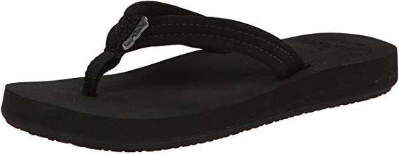 REEF Women's Sandals Cushion Breeze | Synthetic Nubuck Strap with Soft Webbing Liner